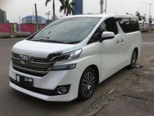 Toyota Vellfire 2.5 G ATPM 2017 WHITE , km. 5000