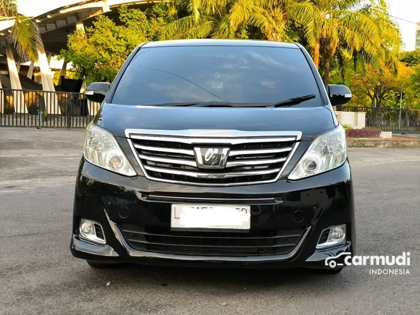Jual Mobil Toyota Alphard 2014 X 2.4 di Jawa Timur Automatic MPV Hitam Rp 225.000.001