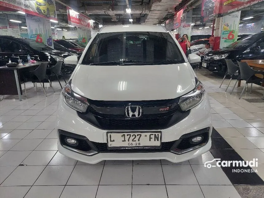 Jual Mobil Honda Mobilio 2018 RS 1.5 di Jawa Timur Automatic MPV Putih Rp 185.000.000