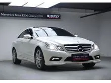 2010 Mercedes-Benz E350 3.5 Coupe AMG - Low Kilometer - Rare Kondisi