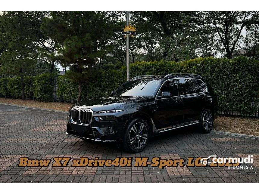 Jual Mobil BMW X7 2023 xDrive40i M Sport 3.0 di Banten Automatic Wagon Hitam Rp 1.950.000.000