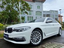 2018 BMW 530i 2.0 Luxury Sedan Reg.2019 White On Black Km20rb Sunroof 2TV RSE PBD Wrnty5Thn #AUTOHIGH #MUST HAVE