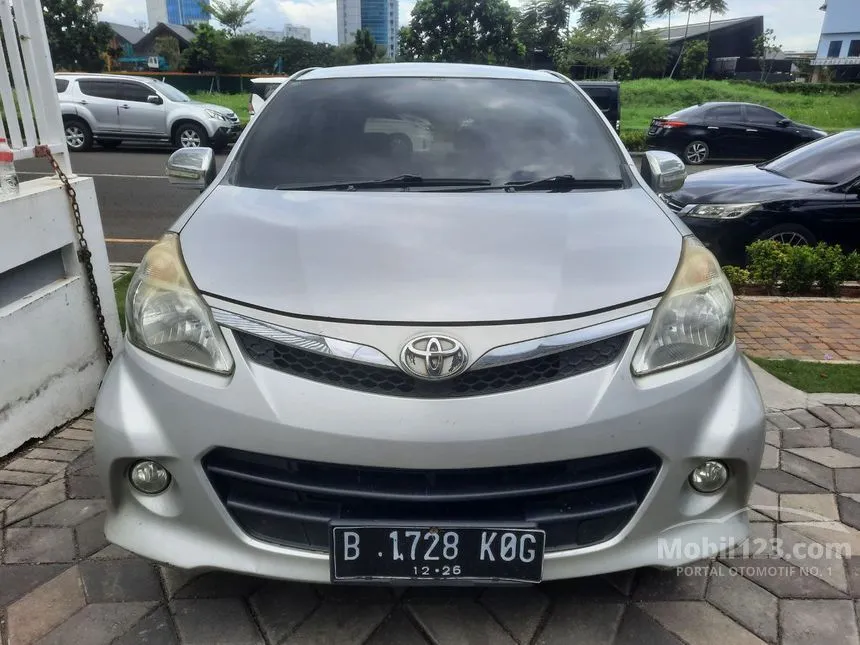 Jual Mobil Toyota Avanza 2012 Veloz 1.5 di Jawa Barat Automatic MPV Silver Rp 120.000.000