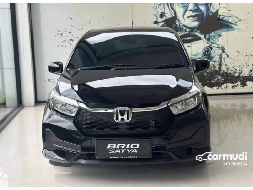 Jual Mobil Honda Brio 2024 E Satya 1.2 di DKI Jakarta Manual Hatchback Hitam Rp 178.300.000