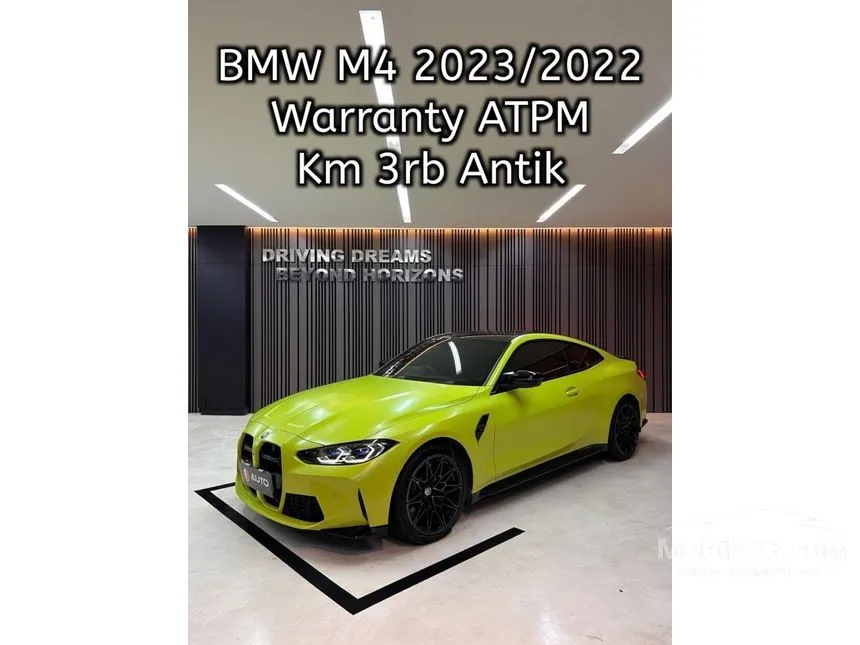 Jual Mobil BMW M4 2022 Competition 3.0 di DKI Jakarta Automatic Coupe Kuning Rp 1.900.000.000
