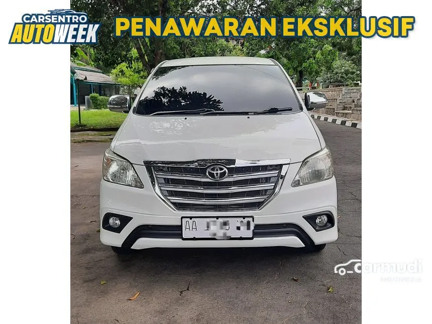 Jual Mobil Toyota Kijang Innova 2013 G 2.5 di Yogyakarta Automatic MPV Putih Rp 241.000.000