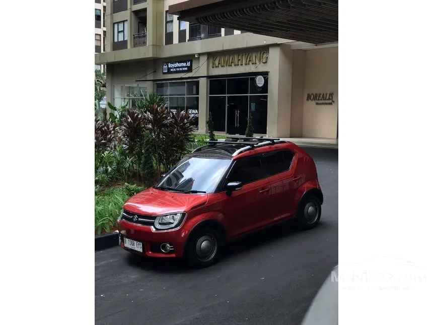 Jual Mobil Suzuki Ignis 2017 GX 1.2 di Jawa Barat Automatic Hatchback Merah Rp 122.000.000