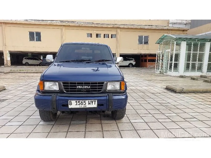 Jual Mobil Isuzu Panther 1997 2.5 di Banten Manual MPV Minivans Biru Rp 75.000.000