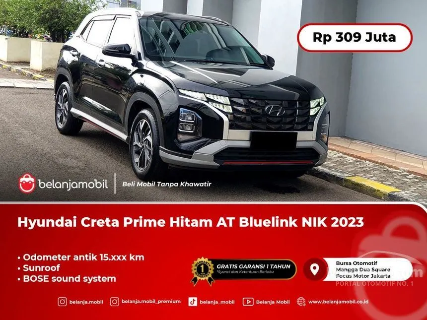 Jual Mobil Hyundai Creta 2023 Prime 1.5 di DKI Jakarta Automatic SUV Hitam Rp 309.000.000