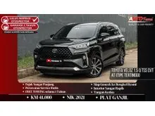 2021 Toyota Avanza 1.5 Veloz MPV KM 46.000 Toyota Veloz 1.5 Q TSS CVT AT (Tipe Tertinggi) NIK 2021 Black On Black