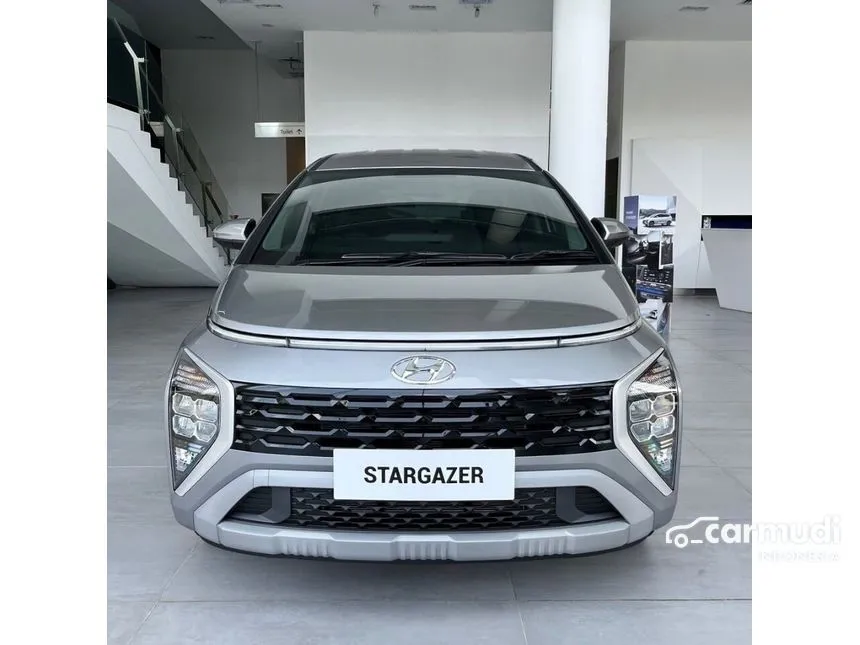 Jual Mobil Hyundai Stargazer 2024 Essential 1.5 di Banten Automatic Wagon Abu