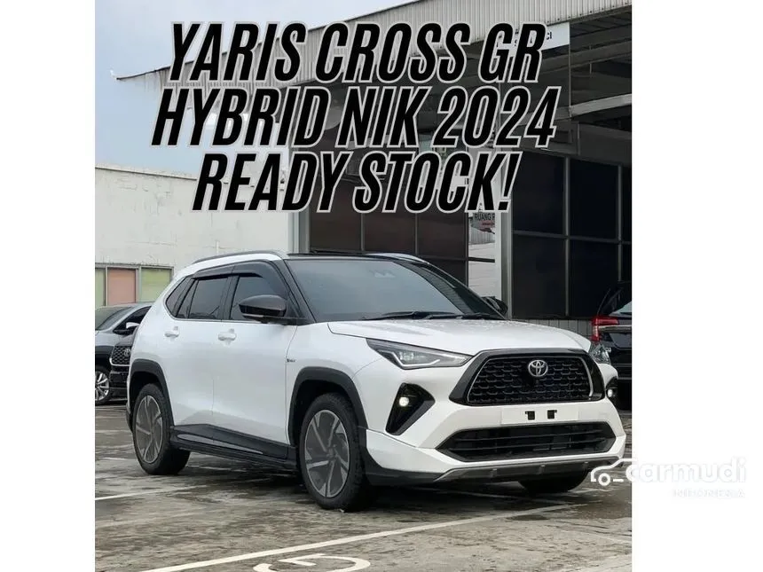 Jual Mobil Toyota Yaris Cross 2024 S GR Parts Aero Package HEV 1.5 di Banten Automatic Wagon Putih Rp 375.500.000