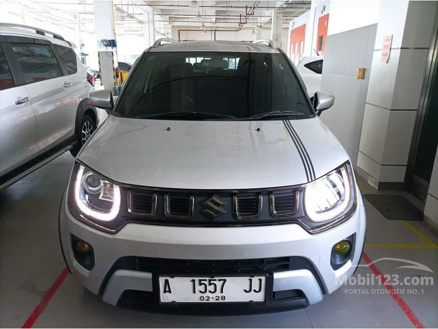 Jual Mobil Suzuki Ignis 2022 GX 1.2 di Banten Automatic Hatchback Silver Rp 157.000.000