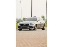 2023 Mercedes-Benz C200 1.5 Avantgarde Line Sedan (W206) Gray on Black Odo 10 Rb (TERMURAH)