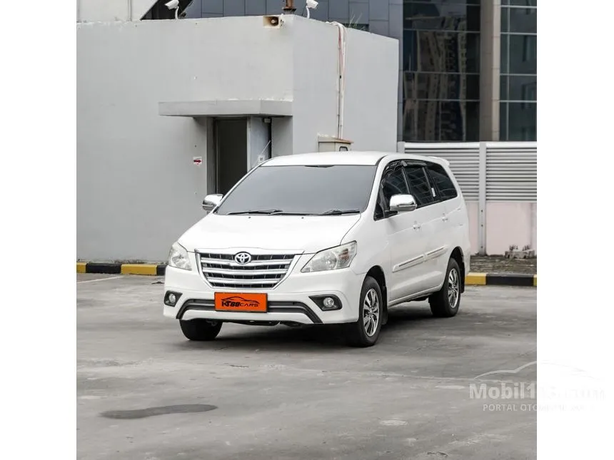 Jual Mobil Toyota Kijang Innova 2015 G 2.0 di DKI Jakarta Automatic MPV Putih Rp 167.000.000