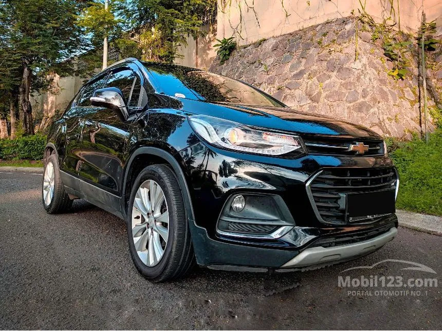 Jual Mobil Chevrolet Trax 2017 LTZ 1.4 di Banten Automatic SUV Hitam Rp 147.500.000