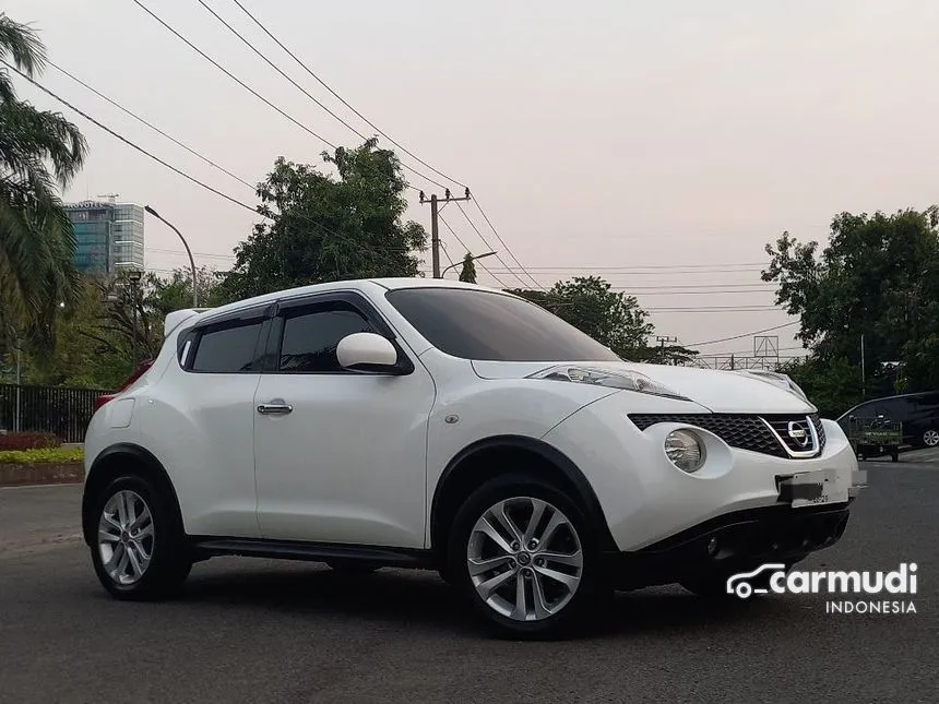 Jual Mobil Nissan Juke 2013 RX 1.5 di Jawa Timur Automatic SUV Putih Rp 125.000.005