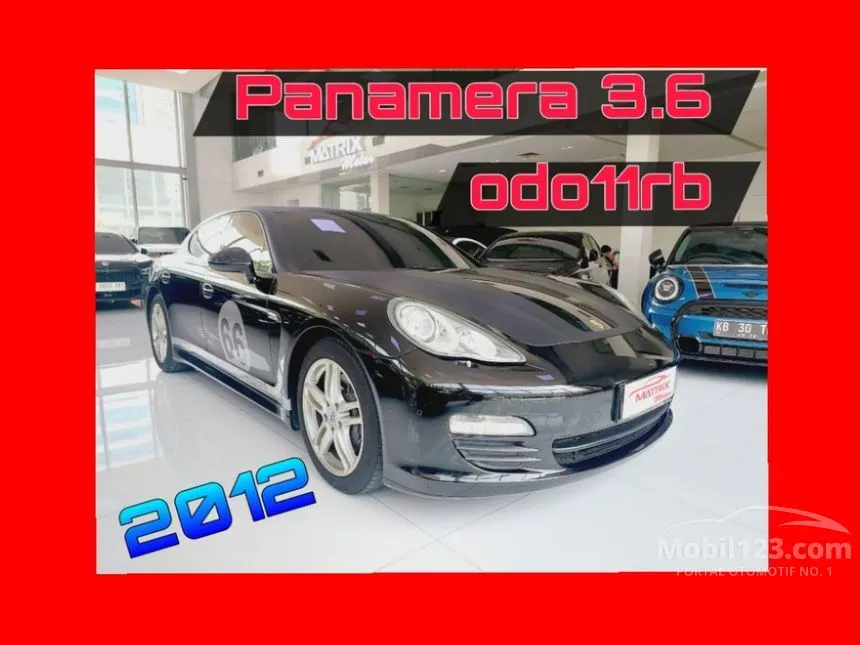 Jual Mobil Porsche Panamera 2012 Panamera 3.6 di DKI Jakarta Automatic Hatchback Hitam Rp 750.000.000