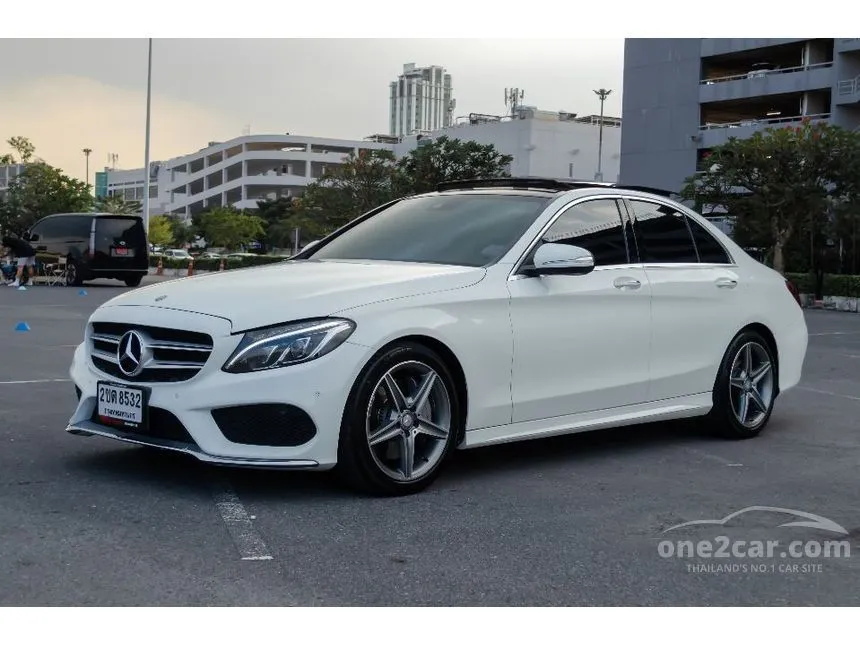 2015 Mercedes-Benz C300 2.1 W205 (ปี 14-19) Blue TEC HYBRID AMG Dynamic ...