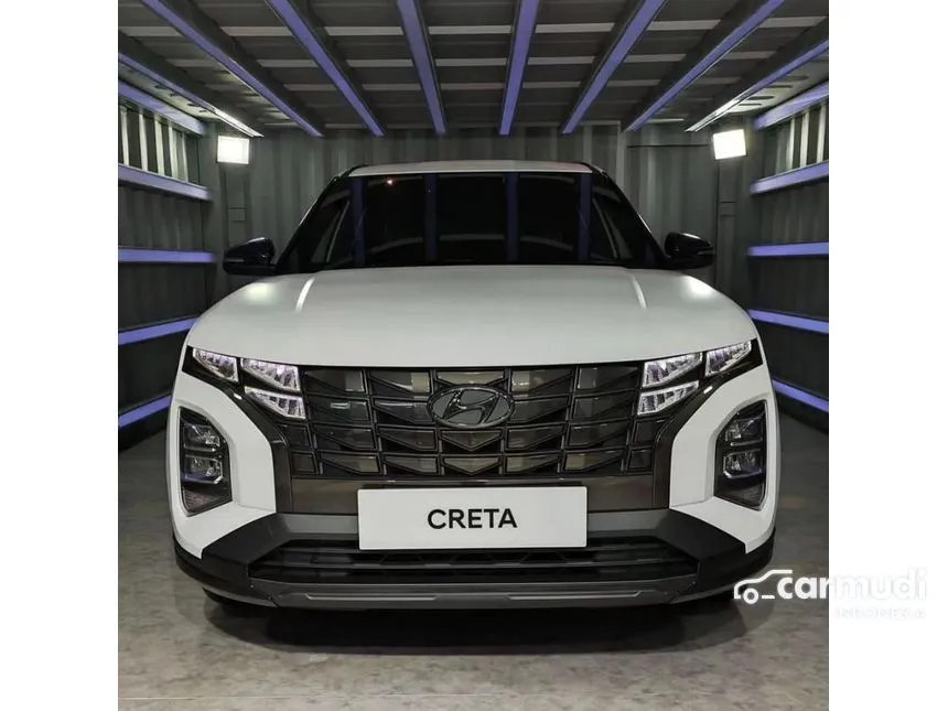 Jual Mobil Hyundai Creta 2024 Alpha 1.5 di Jawa Barat Automatic Wagon Putih Rp 370.000.000