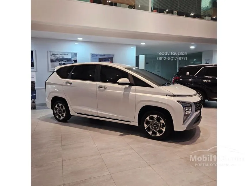 Jual Mobil Hyundai Stargazer 2024 Prime 1.5 di Jawa Barat Automatic MPV Putih Rp 320.900.000