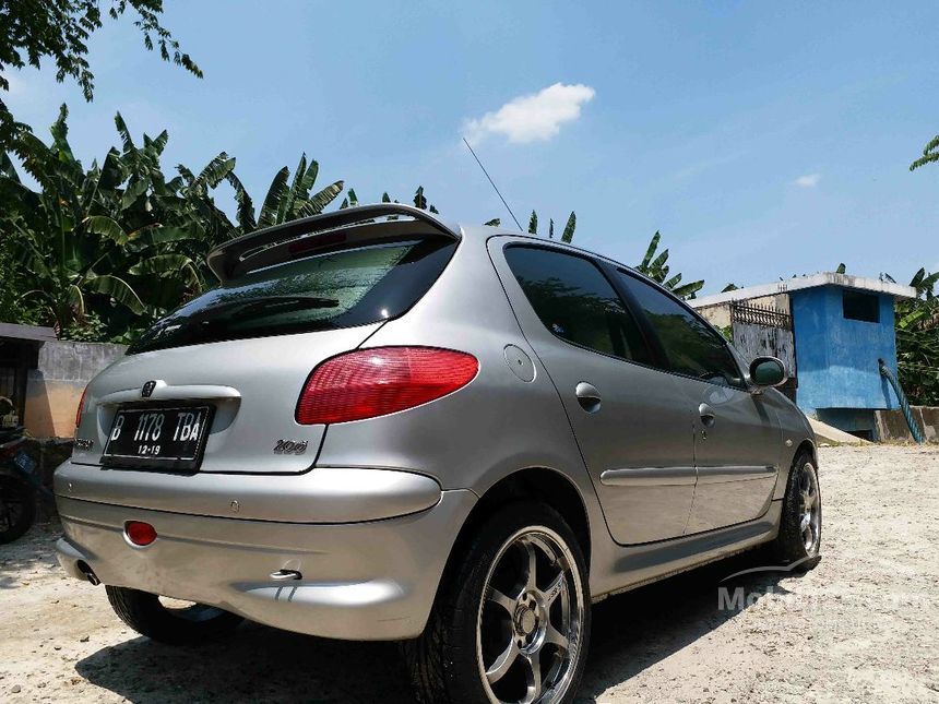 Jual Mobil Peugeot 206 2003 Sporty 1.4 di Jawa Barat Automatic