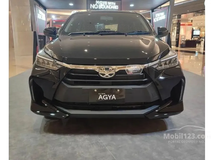 Jual Mobil Toyota Agya 2024 G 1.2 di Jawa Barat Automatic Hatchback Hitam Rp 160.000.000