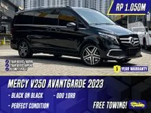 2023 Mercedes-Benz V250 2.0 Avantgarde Van Black Hitam Mercy V 250 AVG