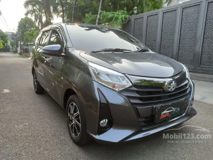 Jual Mobil Toyota Calya 2022 G 1.2 di Banten Manual MPV Abu