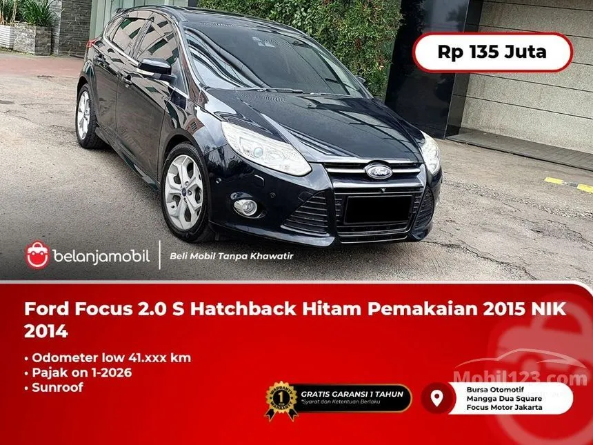 Jual Mobil Ford Focus 2014 Sport 2.0 di DKI Jakarta Automatic Hatchback Abu