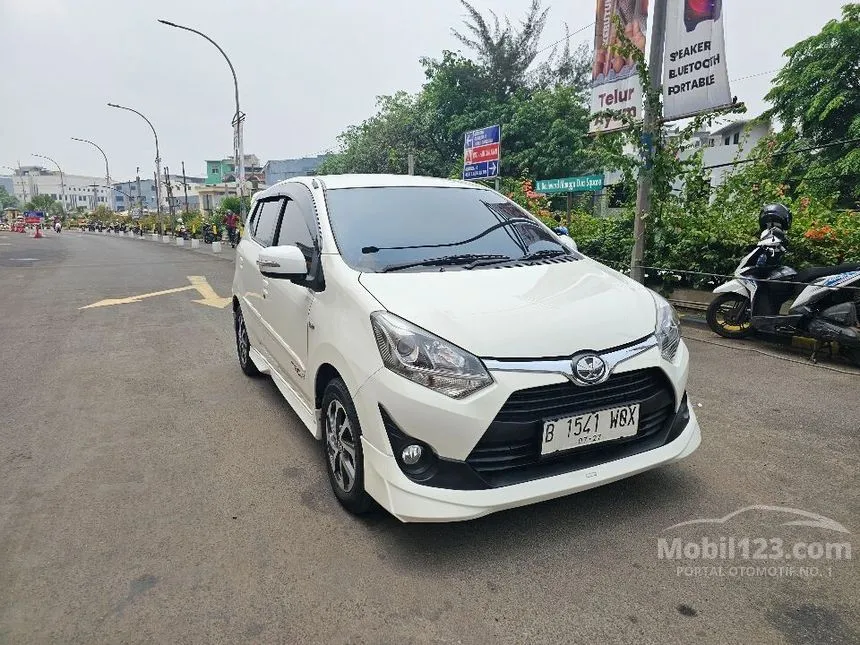 Jual Mobil Toyota Agya 2017 TRD 1.2 di DKI Jakarta Automatic Hatchback Putih Rp 106.000.000