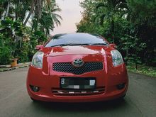 Jual Cash Yaris E AT 2007 Red Siap pakai