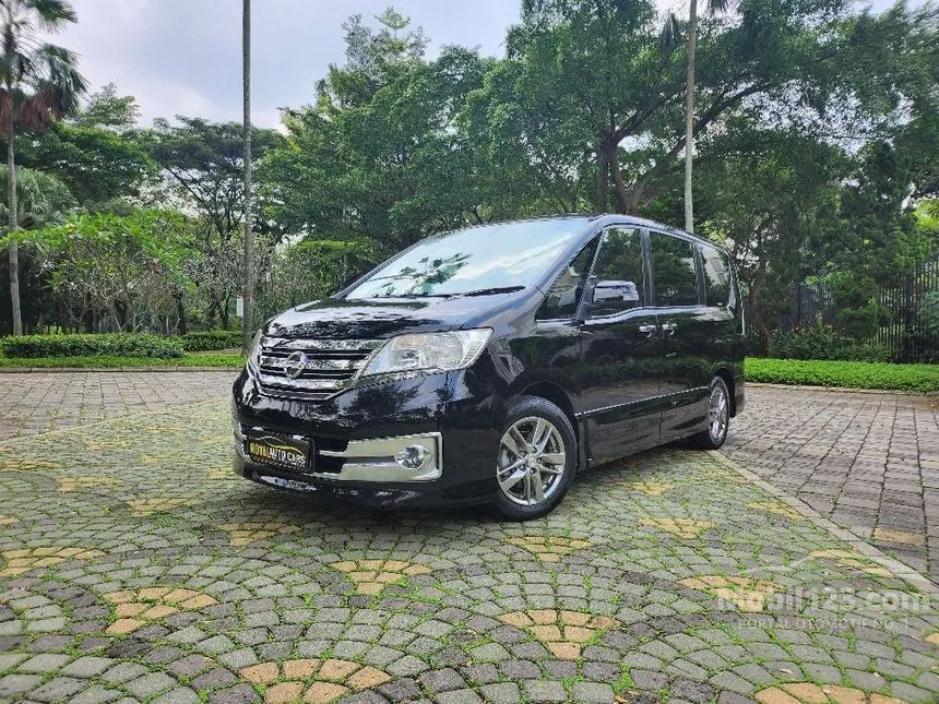Jual Mobil Nissan Serena 2014 Panoramic Autech 2.0 di Banten Automatic MPV Hitam Rp 163.000.000