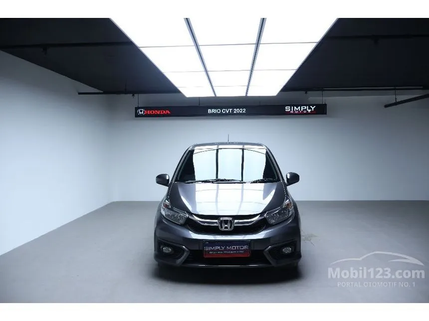Jual Mobil Honda Brio 2022 E Satya 1.2 di Banten Automatic Hatchback Abu