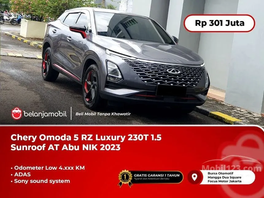 Jual Mobil Chery Omoda 5 2023 RZ 230T 1.5 di DKI Jakarta Automatic Wagon Abu