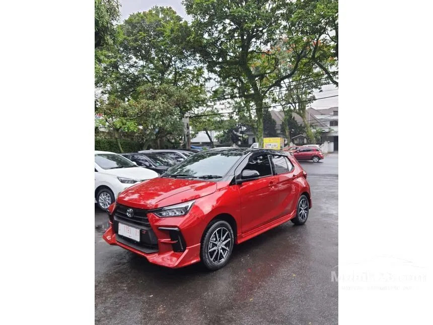 Jual Mobil Toyota Agya 2023 GR Sport 1.2 di DKI Jakarta Automatic Hatchback Merah Rp 237.000.000