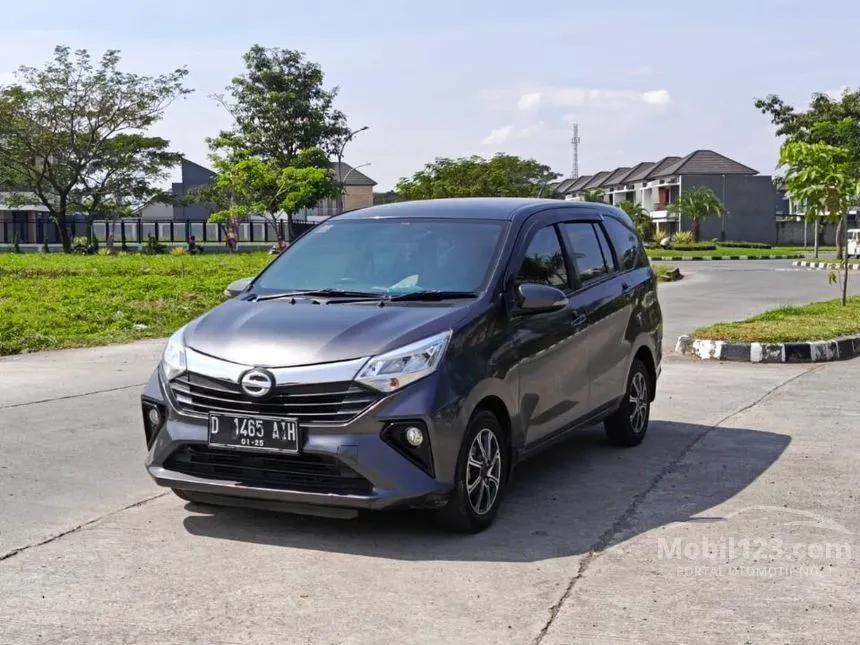 Jual Mobil Daihatsu Sigra 2019 R 1.2 di Jawa Barat Automatic MPV Abu