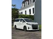 2021 Toyota Alphard 2.5 G MPV TSS ATPM (Faktur 2022) White on Beige Odo 90 Rb (TERMURAH)