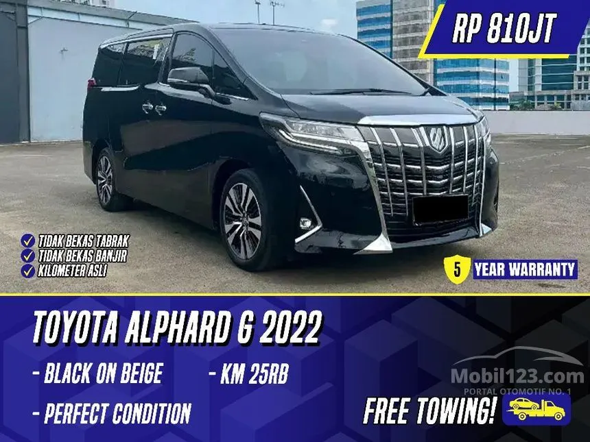 2022 Toyota Alphard G MPV