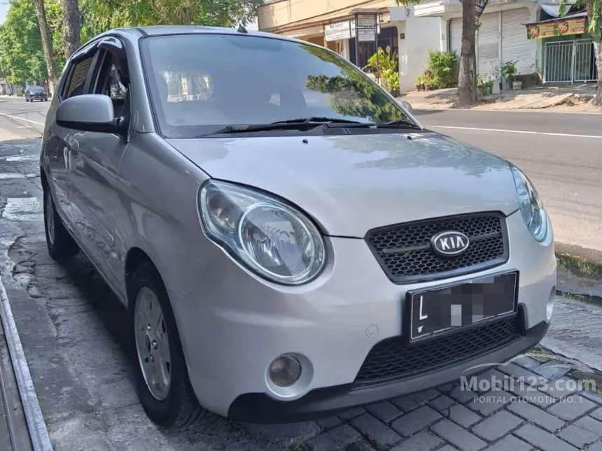 Jual Mobil KIA Picanto 2010 SE 1.1 di Jawa Timur Automatic Hatchback Silver Rp 69.000.000