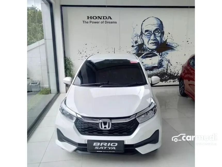 Jual Mobil Honda Brio 2024 E Satya 1.2 di DKI Jakarta Manual Hatchback Putih Rp 6.000.000