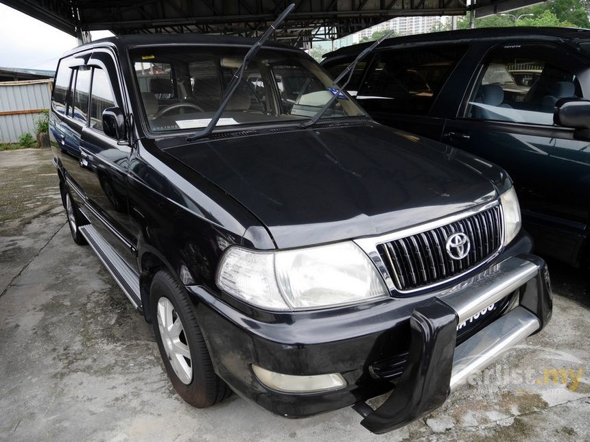  Toyota Unser  2003 GLi 1 8 in Johor Manual MPV Black for RM 