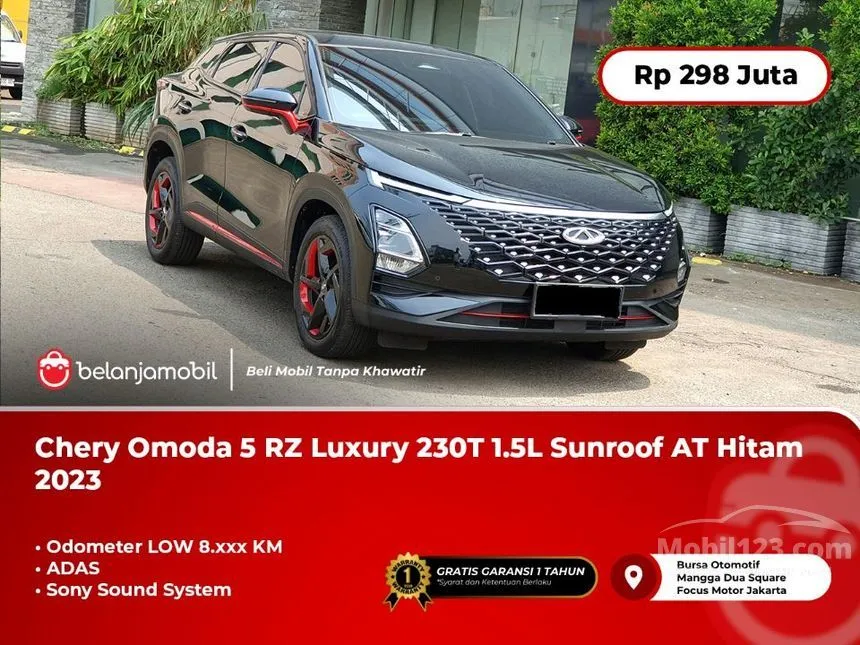 Jual Mobil Chery Omoda 5 2023 RZ 1.5 di Banten Automatic SUV Hitam Rp 298.000.000