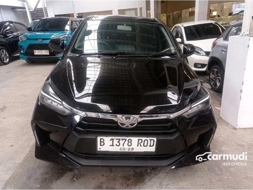 Jual Mobil Toyota Agya 2023 G 1.2 di DKI Jakarta Manual Hatchback Hitam Rp 144.000.000
