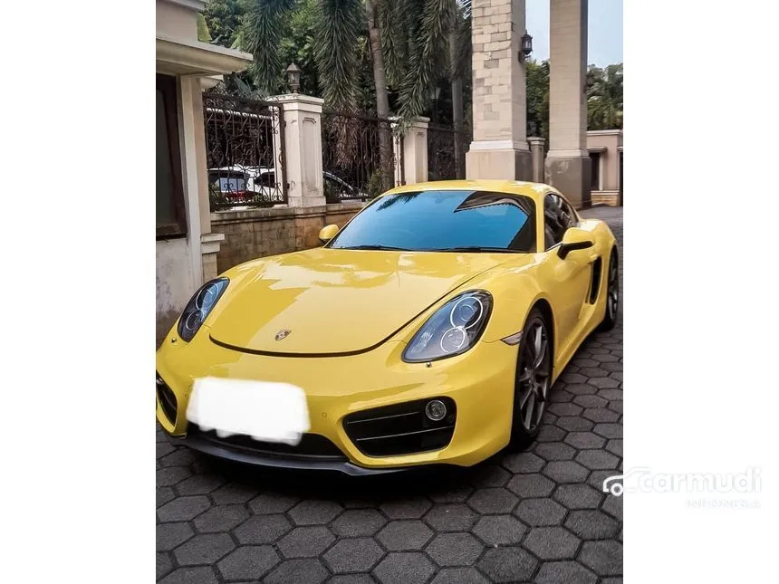 Jual Mobil Porsche Cayman 2013 Standard 2.7 di DKI Jakarta Automatic Coupe Kuning Rp 1.215.000.000