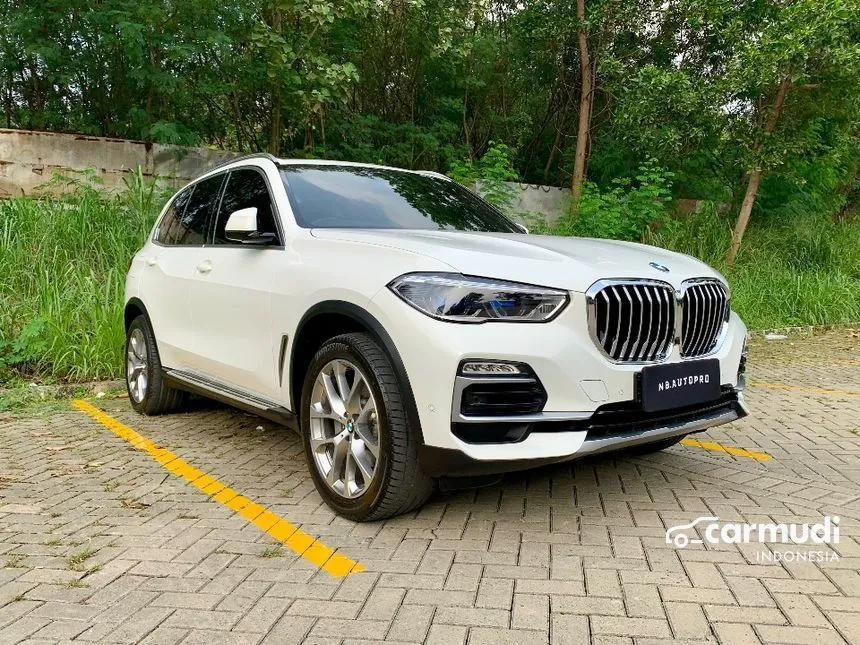 Jual Mobil BMW X5 2020 xDrive40i xLine 3.0 di Banten Automatic SUV Putih Rp 1.120.000.000