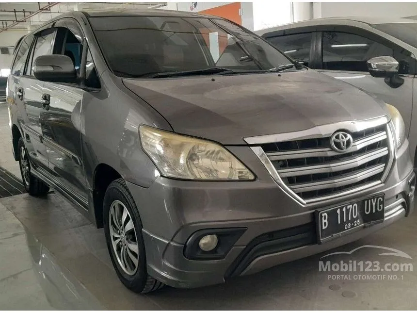 Jual Mobil Toyota Kijang Innova 2015 G Luxury 2.0 di Jawa Barat Automatic MPV Abu