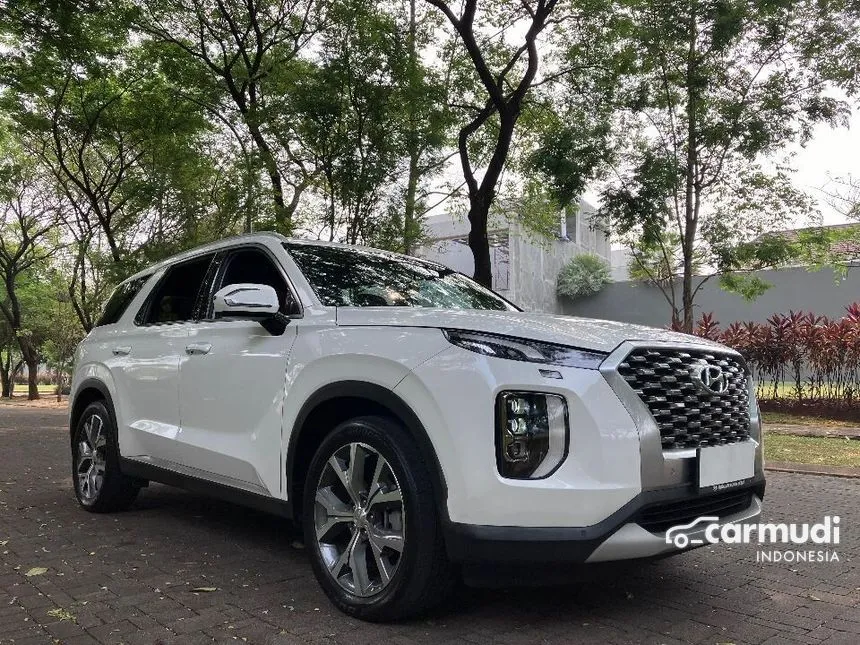 Jual Mobil Hyundai Palisade 2021 Signature 2.2 di Banten Automatic Wagon Putih Rp 599.000.000