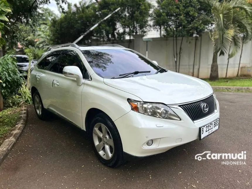 Jual Mobil Lexus RX270 2011 2.7 di DKI Jakarta Automatic SUV Putih Rp 245.000.000