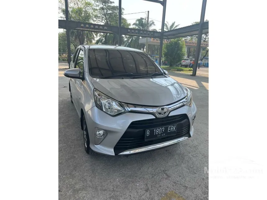 Jual Mobil Toyota Calya 2018 G 1.2 di Jawa Barat Automatic MPV Silver Rp 110.000.000